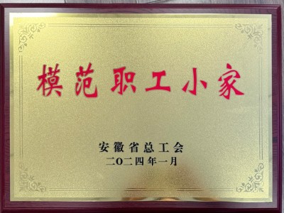 2023年度安徽省模范職工小家