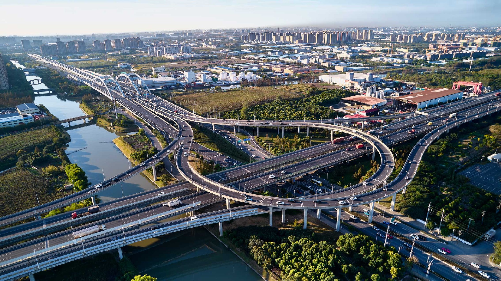 上海嘉閔高架路北段工程